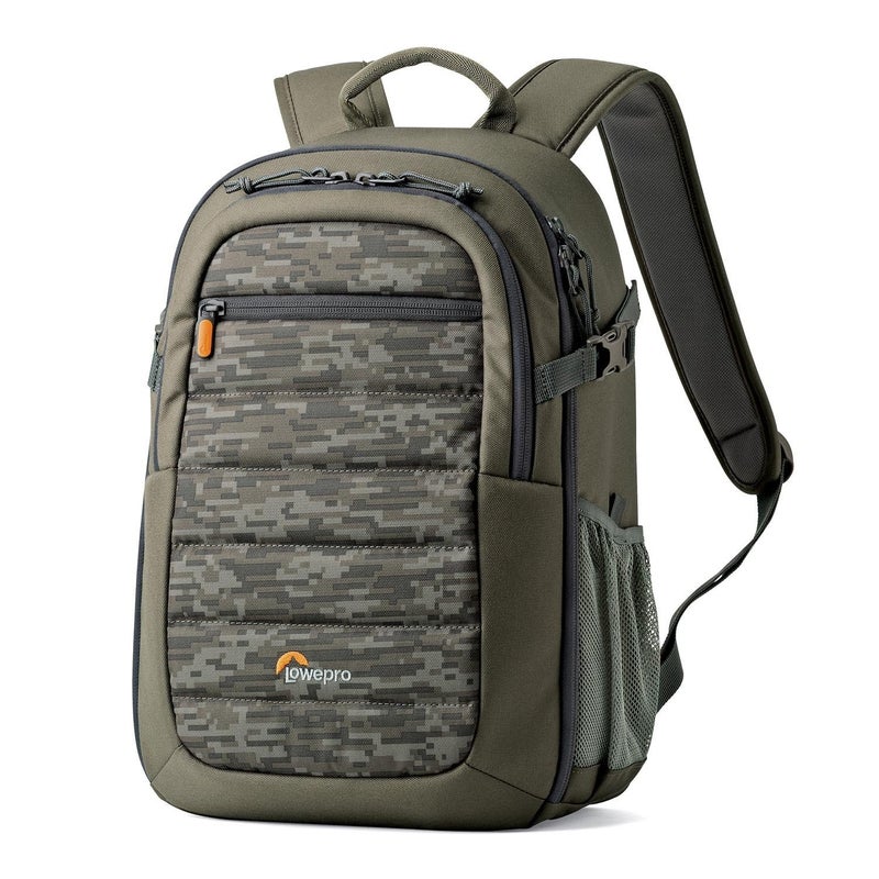 Lowepro Tahoe BP 150, Camera Bag, Lightweight Compact Camera Backpack for Cameras, CSC, DJI Spark Drone, Mica Pixel Camo, 27.5 x 21.7 x 40.3 cm, Medium, LP37056-0WW